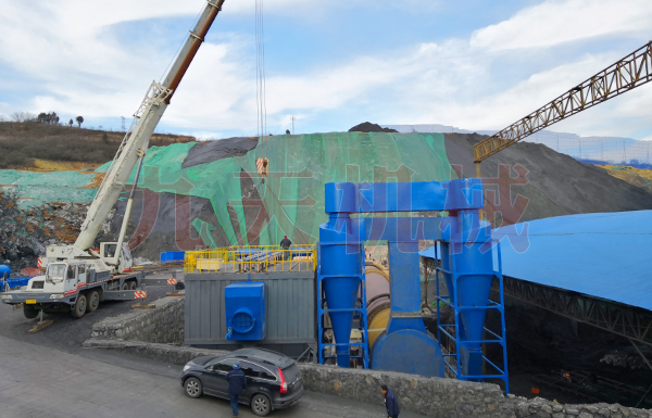 大型煤泥烘干設(shè)備現(xiàn)場(chǎng)2