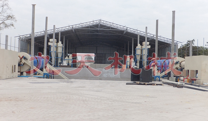 啤酒糟滾筒烘干機