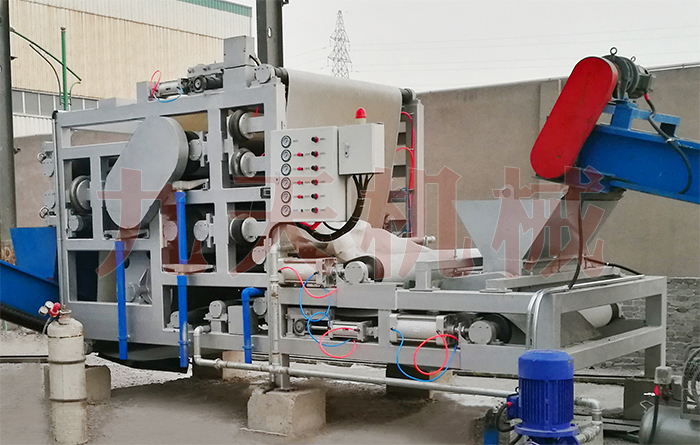 中藥藥廠藥渣脫水機(jī)