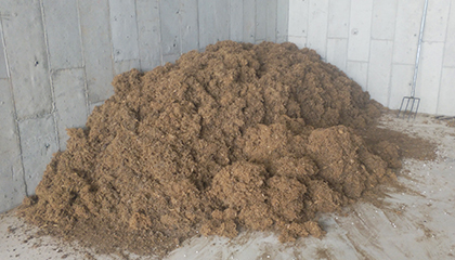 脫水后的藥渣樣品展示圖