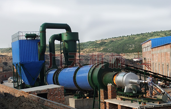熱源為煤粉爐的煤泥烘干設(shè)備項(xiàng)目圖