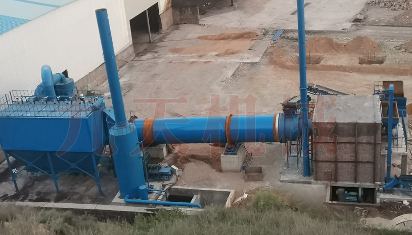 滾筒式原煤烘干機圖片