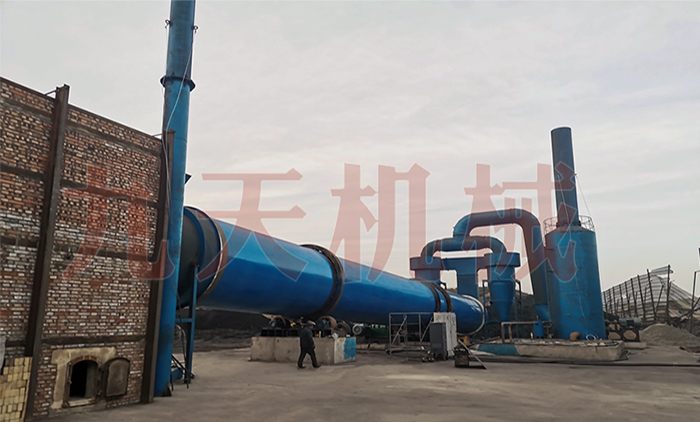 500噸煤泥烘干機(jī)設(shè)備現(xiàn)場(chǎng)圖