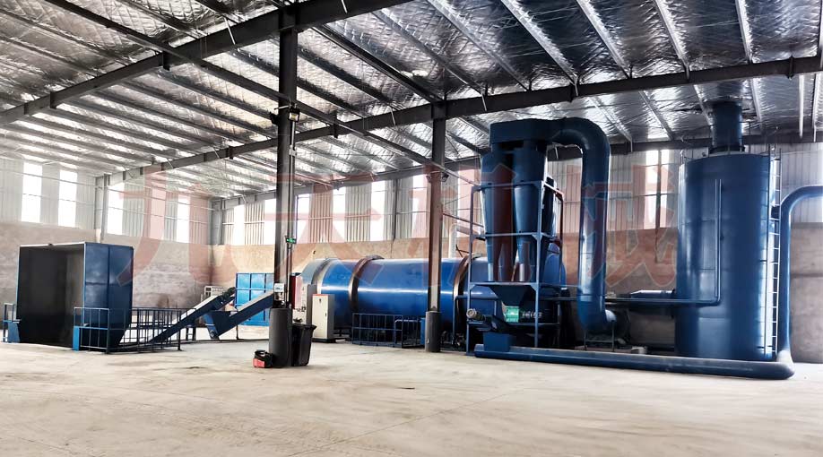 甜葉菊渣烘干加工飼料設(shè)備圖