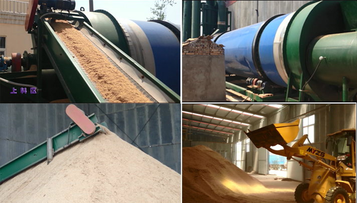 木屑烘干制粒設(shè)備生產(chǎn)圖