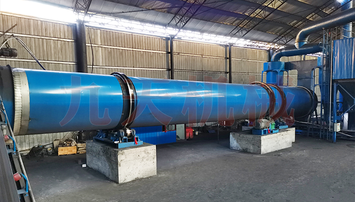 鄭州煤泥烘干機(jī)廠家壽陽項目安裝圖