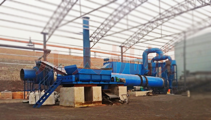 陜西煤泥烘干機(jī)安裝圖